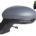Espejo Retrovisor Completo Izquierdo Electrico Térmico (Para Pintar) Asferico (C/Intermitente) 7 Pines Renault Captur (2019.12->)