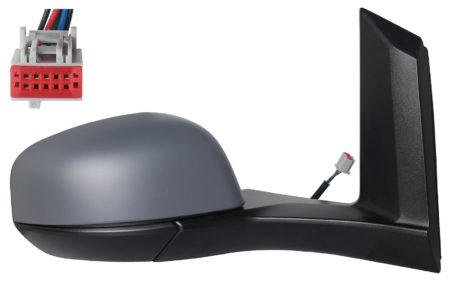 Espejo Retrovisor Completo Derecho Electrico Térmico Asferico (Para Pintar) 5 Pines Ford Transit Connect (2018.06->)