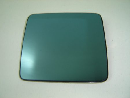 Cristal+Base Espejo Retrovisor Derecho Térmico Azul Mercedes W201/W124 (1985->)