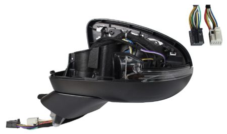 Espejo Retrovisor Completo Izquierdo Electrico Térmico Asferico Memor (C/Intermitente) 7+4 Pines Mercedes A W177 (2018.03->) (S/Vidro)