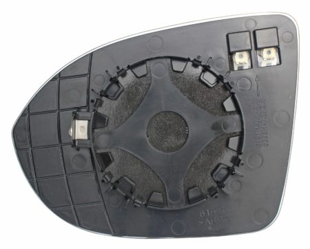 Cristal+Base Espejo Retrovisor Derecho Térmico Convexo Volkswagen T-roc (2022.04->) (Pin 2.8MM)