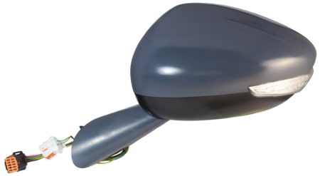 Espejo Retrovisor Completo Izquierdo Electrico Térmico Abatible (C/Memoria) (C/Intermitente) (C/Luz de Cortesía) 8+6 Pines Citroen C4 G/Picasso (2013->)