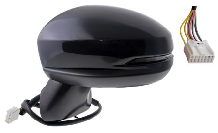 Espejo Retrovisor Completo Izquierdo Electrico Térmico (Para Pintar) Abatible Asferico (C/Intermitente) 9 Pines Honda Jazz (2015.09->)