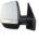 Espejo Retrovisor Completo Derecho Térmico (Para Pintar) (C/Intermitente) Fiat Doblo (2010->) (2 Cristales)