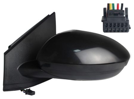 Espejo Retrovisor Completo Izquierdo Electrico (Para Pintar) Convexo Térmico C/Angulo Mor 7pi Dacia Sandero/Stepway/Logan (2021.01->)