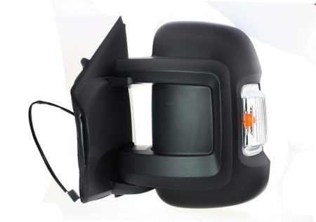 Espejo Retrovisor Completo Izquierdo Electrico Térmico (C/Intermitente) W16W (Brazo Corto) C/Sensor10 Pines Fiat Ducato/Jumper (2006->) (8CM)