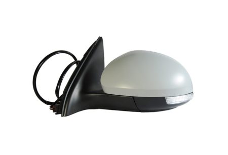 Espejo Retrovisor Completo Izquierdo Electrico (Para Pintar) Asfv Térmico Abatible (C/Memoria) (C/Intermitente) (C/Luz de Cortesía) 13 Pines Volkswagen Tiguan (2008->)