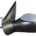 Espejo Retrovisor Completo Izquierdo Eléctrico (Para Pintar) Asferico Térmico Peugeot 206cc (1998->2003)