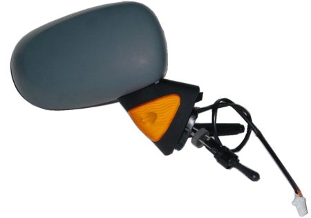 Espejo Retrovisor Completo Derecho Electrico (Para Pintar) Convexo Térmico (C/Intermitente) Amarillo (C/Sensor) Renault Modus (2004->)