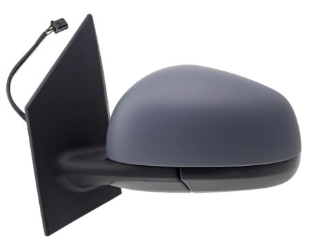 Espejo Retrovisor Completo Izquierdo Electrico (Para Pintar) Asferico Térmico 5 Pines Smart Fortwo (2014->)