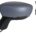 Espejo Retrovisor Completo Izquierdo Electrico (Para Pintar) Térmico Abatible Asferico (C/Intermitente) 9 Pines Renault Captur (2017.05->)