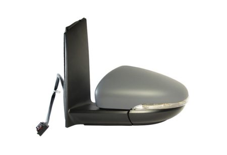 Espejo Retrovisor Completo Izquierdo Electrico (Para Pintar) Asferico Térmico (C/Intermitente) 6 Pines Volkswagen Touran (2010->)