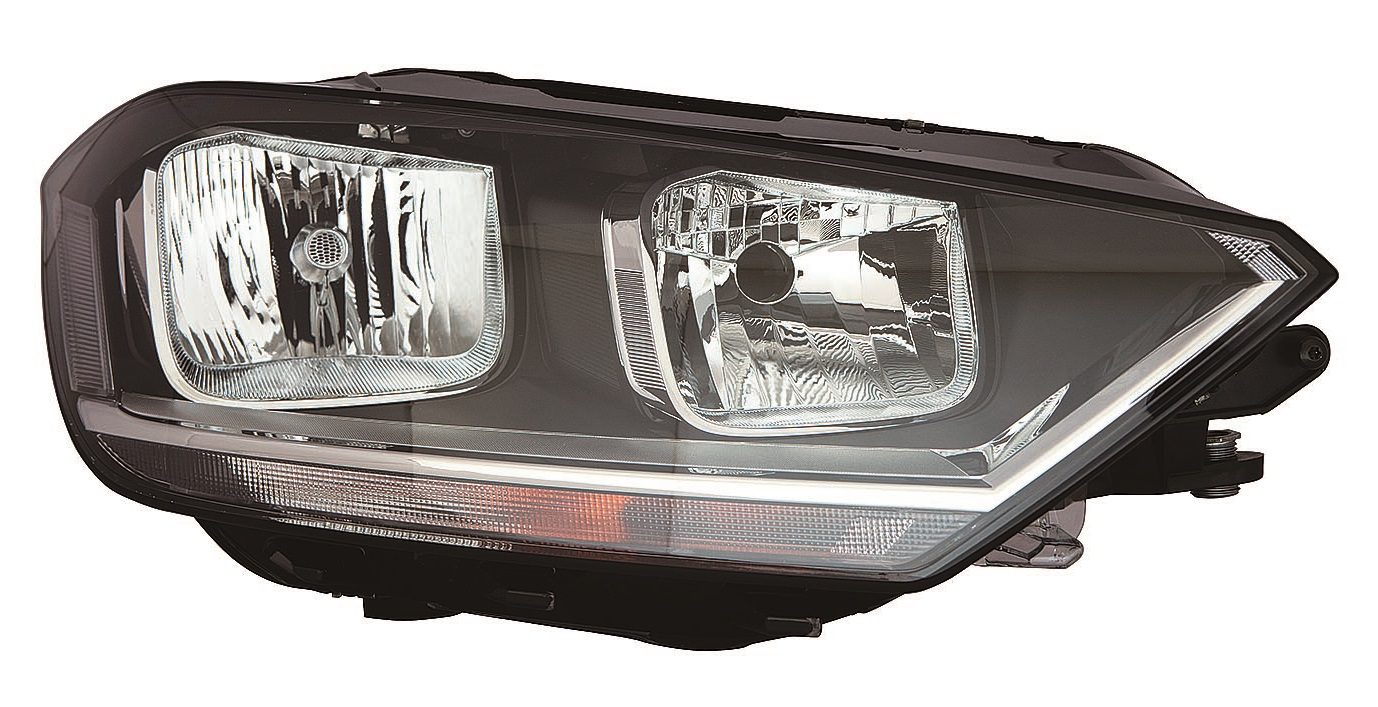 Faro Delantero Derecho Electrico (Con Motor) (Interior Negro) Volkswagen Golf VII Sportsvan (2014->) (H7/H15/H21)