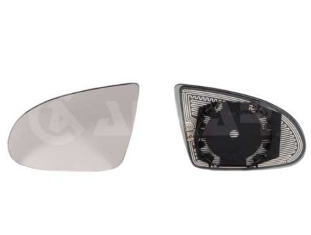 Cristal+Base Espejo Retrovisor Izquierdo Asferico Térmico (C/Superior) Audi A2 (2000->)