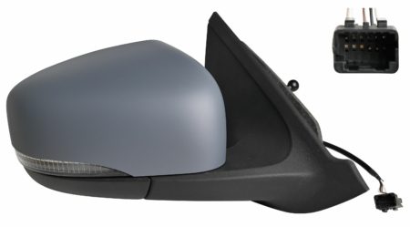 Espejo Retrovisor Completo Derecho (Para Pintar) Convexo Térmico (C/Sonda) (C/Intermitente) 4 Pines Dacia Spring (2021.03->)