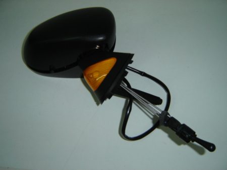 Espejo Retrovisor Completo Derecho Convexo (C/Intermitente) Amarillo (C/Sensor) Renault Modus (2004->)