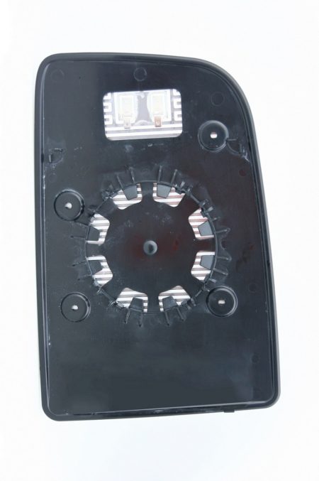 Cristal+Base Espejo Retrovisor Derecho Superior Convexo Térmico Mercedes Sprinter/Lt/Crafter (2009->) (Redondo)