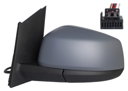 Espejo Retrovisor Completo Izquierdo Electrico (Para Pintar) Térmico Abatible Convexo 7 Pines Volkswagen Caddy V (2020.09->)