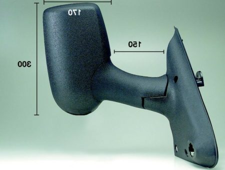 Espejo Retrovisor Completo Derecho Manual (Brazo Largo) Ford Transit (2000->)
