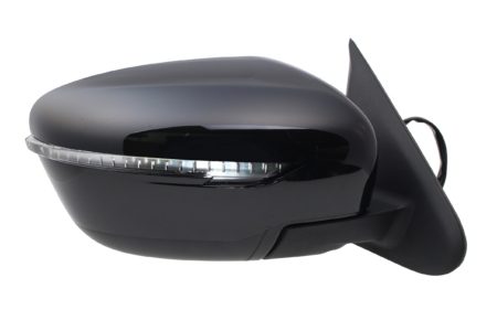 Espejo Retrovisor Completo Derecho Electrico (Para Pintar) Térmico (C/Intermitente) 7 Pines Nissan Juke (2014->)