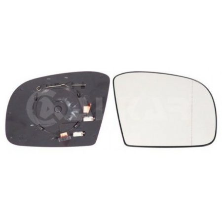 Cristal+Base Espejo Retrovisor Derecho Asferico Térmico Mercedes M W164 (2005->)