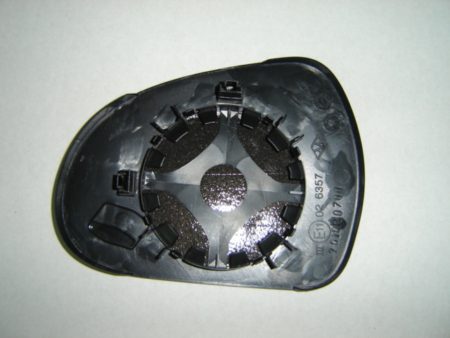 Cristal+Base Espejo Retrovisor Derecho Convexo Peugeot 207/308 (2006->)