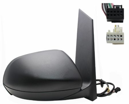 Espejo Retrovisor Completo Derecho Conpleto Electrico Térmico Negro Asferico 6+2 Pines Mercedes Vito (2015->)