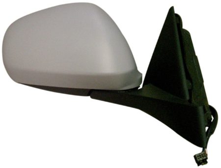 Espejo Retrovisor Completo Derecho Electrico (Para Pintar) Convexo Térmico Abatible (C/Sensor Azul) 9 Pines Alfa Giulietta (2010->)