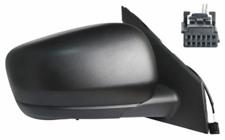 Espejo Retrovisor Completo Derecho Son/Temp Convexo Negro 2 Pines Renault Express (2021.05->) (Van)