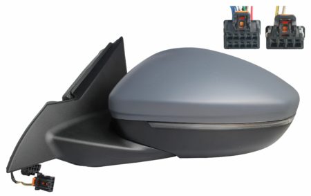 Espejo Retrovisor Completo Izquierdo Electrico Termico (Para Pintar) Abatible (C/Intermitente) (C/Luz de Cortesía) Angulo/Mo 12 Pines Opel Mokka/Mokka-e (2020.06->)