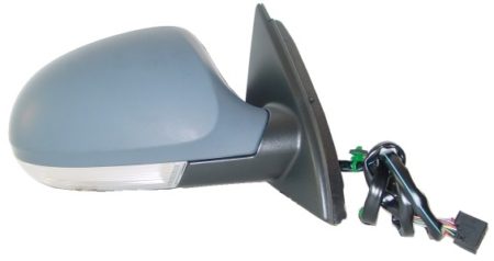 Espejo Retrovisor Completo Derecho Electrico (Para Pintar) Térmico Abatible (C/Intermitente) (C/Luz de Cortesía) Volkswagen Passat (2005->)