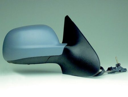 Espejo Retrovisor Completo Izquierdo (Para Pintar) Asferico Volkswagen Polo (1999->) (Mod Grand)