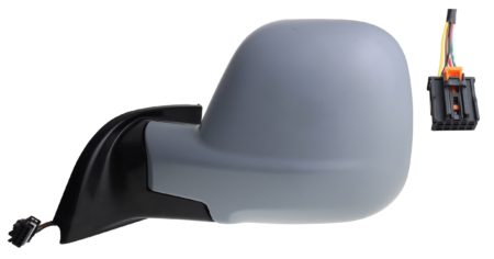 Espejo Retrovisor Completo Izquierdo Electrico Convexo Térmico Abatible (Para Pintar) Angulo/Mor 9 Pines Citroen Berli/Partner (2018.06->)