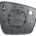 Cristal+Base Espejo Retrovisor Izquierdo Convexo Renault Express (2021.06->)
