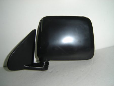 Espejo Retrovisor Completo Izquierdo Rect Negro Nissan D21 (1986->)