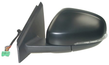 Espejo Retrovisor Completo Izquierdo Electrico (Para Pintar) Asferico Térmico Abatible C/Intermitentec/Se 10 Pines Volvo V40 (2012->) (Gran) (Brazo Mate)