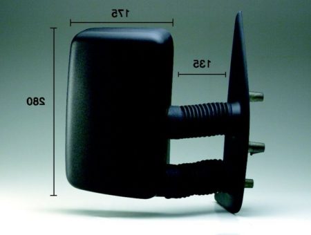 Espejo Retrovisor Completo Derecho Manual Fiat Ducato/Boxer (1994->) (Brazo Largo)