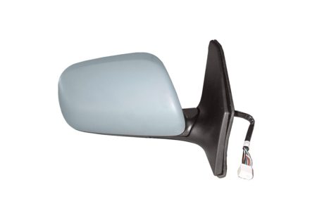 Espejo Retrovisor Completo Derecho Electrico (Para Pintar) Convexo Térmico Abatible 7 Pines Toyota Avensis (2003->)