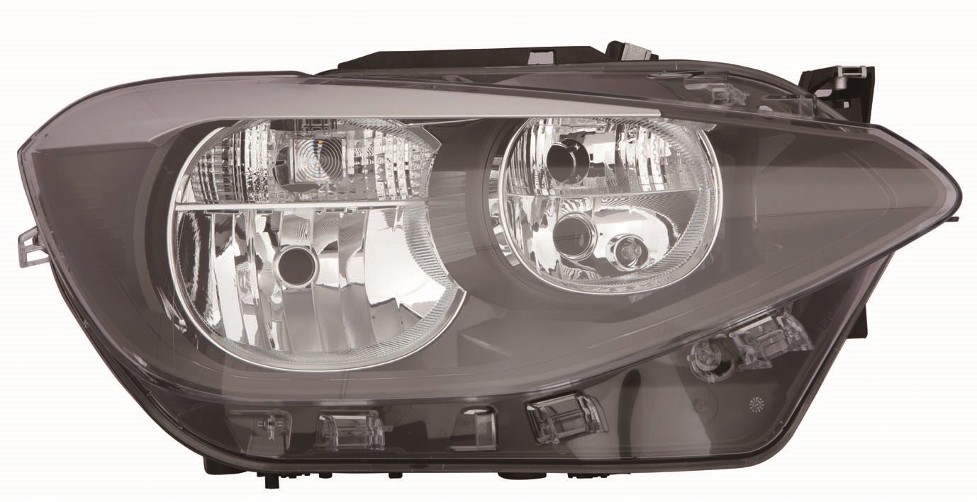 Faro Delantero Izquierdo Electrico (Con Motor) (Interior Negro) Bmw Serie 1 F20/F21 (2012->) (H7/H7)