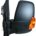 Espejo Retrovisor Completo Izquierdo Manual Convexo (C/Intermitente) Amarillo (Brazo Corto) 16w 2 Pines Ford Transit (2014->)