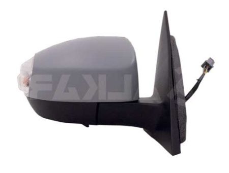 Espejo Retrovisor Completo Derecho Electrico (Para Pintar) Convexo Térmico (C/Intermitente) 6 Pines Ford S-max (2006->)