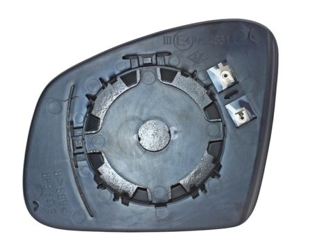 Cristal+Base Espejo Retrovisor Derecho Convexo Térmico Renault Twingo (2014->)