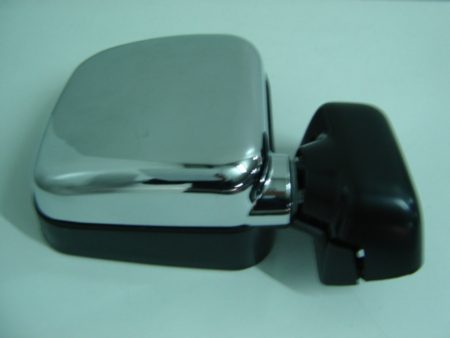 Espejo Retrovisor Completo Izquierdo Manual (Cromado) Toyota Hilux Ln145 (1998->)