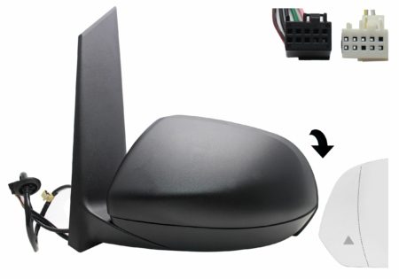 Espejo Retrovisor Completo Izquierdo Conpleto Electrico Térmico (C/Angulo Muerto) Asferico 6+2 Pines Mercedes Vito (2015->)