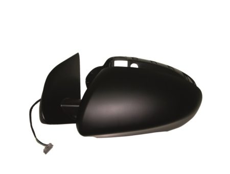 Espejo Retrovisor Completo Derecho Electrico (Para Pintar) Convexo Térmico Abatible 7 Pines Nissan Qashqai (2007->)