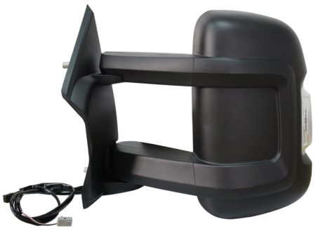 Espejo Retrovisor Completo Izquierdo Electrico Térmico (C/Intermitente) Wy5w (Brazo Largo) C/Sond10 Pines Fiat Ducato/Jumper (2006->) (22CM)