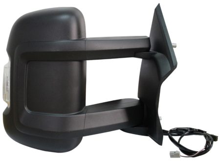 Espejo Retrovisor Completo Izquierdo Electrico Térmico (C/Intermitente) Wy5w Brazo Largo 8 Pines Fiat Ducato/Jumper (2006->) (22CM)