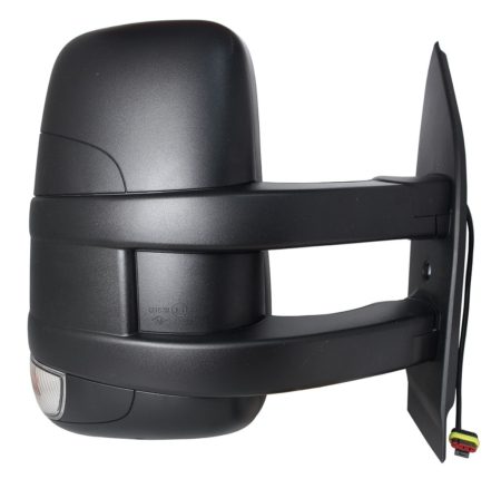 Espejo Retrovisor Completo Derecho Manual Convexo (C/Intermitente) (Brazo Largo) 2 Pines Iveco Daily (2014->)