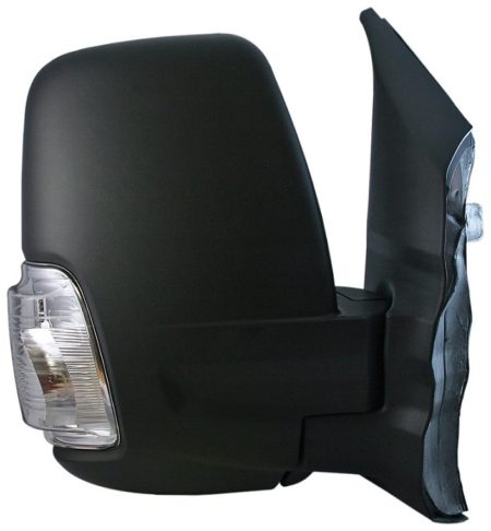 Espejo Retrovisor Completo Derecho Electrico Convexo Térmico (C/Intermitente Blanco) (Brazo Corto) 5w 6 Pines Ford Transit (2014->)