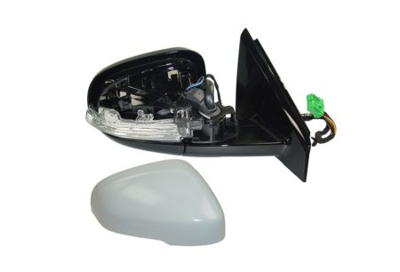 Espejo Retrovisor Completo Derecho Electrico (Para Pintar) Asferico Térmico Abatible C/Intermitente8 Pines Volvo V40 (2012->) (Gran) (Brazo Bril)